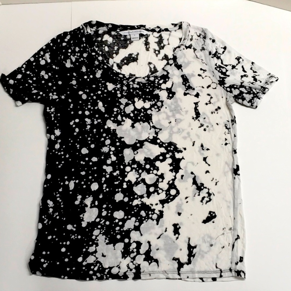 Diane Von Furstenberg acid wash t-shirt